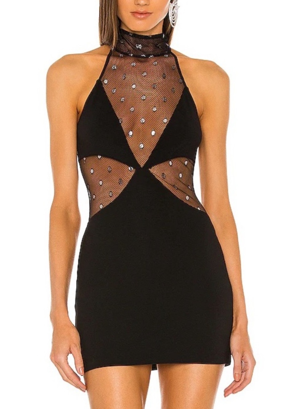 DUNDAS x REVOLVE Joey Mini Dress in Black Cocktail